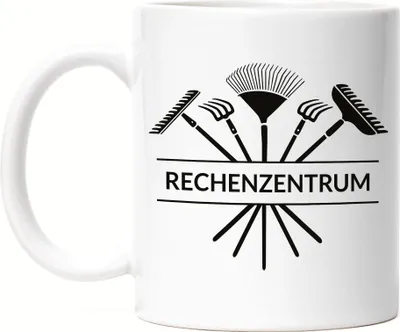Produktbild von Rechenzentrum Tasse Hobby-Gärtner IT Informatiker Witz Pflanzen Garten Geschenkidee