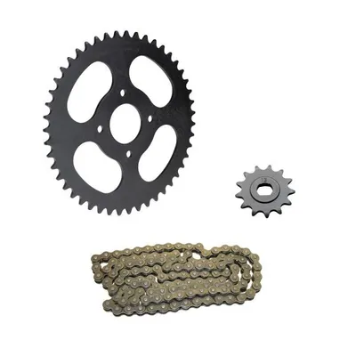 Obrázok produktu pre Reťazová sada 3-dielna čierna 13/47 zubov pre Hercules Prima 2 3 4 5 5 M 4 5 HR2 P 1 3 MX1 Optima