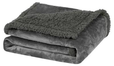 Immagine prodotto di Coperta per cani Dogat, lavabile, con imbottitura e reversibile, ideale per coccole, dimensioni 100 x 80 cm