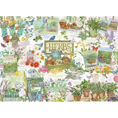 Image de Puzzle COBBLE HILL Jardin d'utérus 1000 pièces