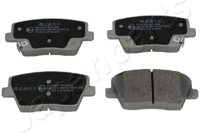 Produktbild von JAPANPARTS Bremsbeläge Satz Hinten Bremsklötze für HYUNDAI i30 Schrägheck (PDE, PD, PDEN) PP-H12AF
