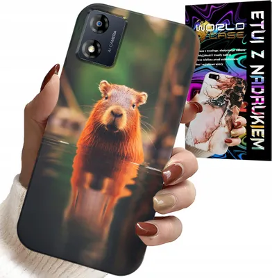 Image de Etui pour Motorola Moto E13 - Sweet Capybara, Capybara, Multiple Designs