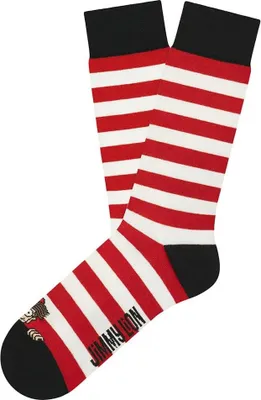 Image de Jimmy Lion Wally Peek A Boo Crew-socken Rot EU 41-46 Herren,Damen Rot EU 41-46
