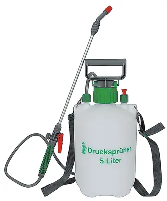 Produktbild von Drucksprüher 5 Liter mit Sprühlanze Gartenspritze Pflanzensprüher Unkrautspritze Unkrautvernichter Feinsprüher Druckbehälter Bewässerung