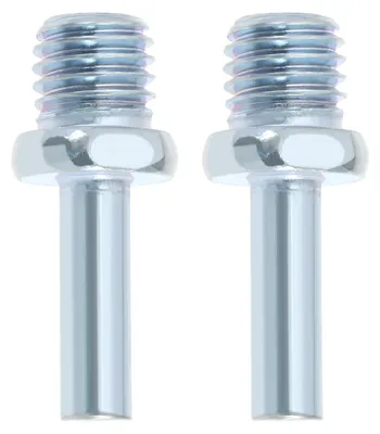 Bohradapter M14 auf 8 mm Schaft, 2 Stück, 45 mm, silber