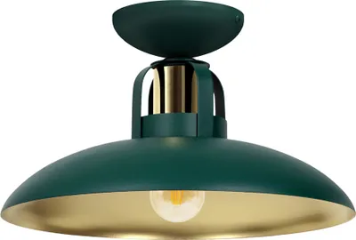 Produktbild von Deckenleuchte Felix Grün/Gold 1Xe27 Deckenlampe