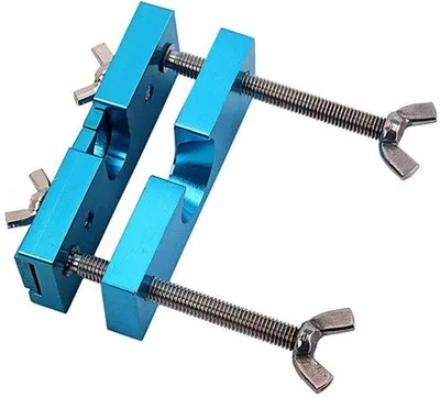 Productafbeelding van Professioneel mondstukaccessoire - Gemaakt van aluminiumlegering - Verstelbaar - 11,5 x 10 x 3,4 cm - Mondstukaccessoire voor trompet