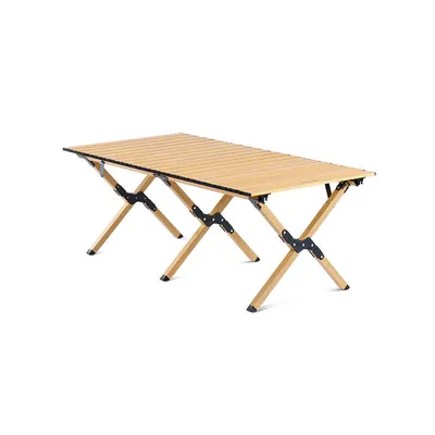 Produktbild von Naturehike Rollbarer Campingtisch – Leicht & Robust – 115 × 60 cm – Aluminium