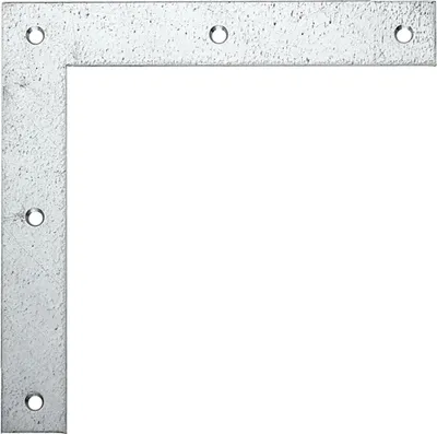 Image de GAH Alberts Equerre d'angle L.200 x 200 mm l.30 mm Acier galvanisé sendzimir - 332952