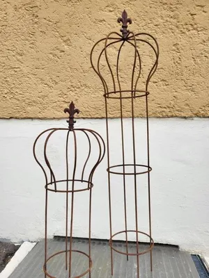 Produktbild von Edelrost Rankturm Krone Rankturm Krone - h = 80 cm