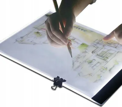 Immagine prodotto di Tavola da disegno illuminata A4 LED dimmerabile
