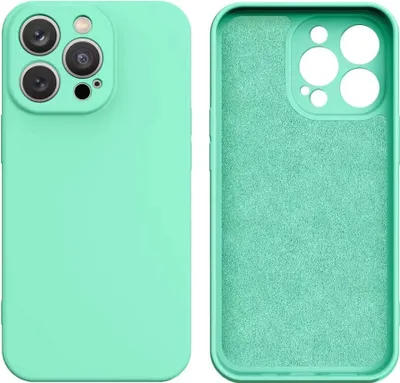 Obrázok produktu pre Púzdro HQWear silikónové puzdro pre Samsung Galaxy S23 Ultra, mätovo zelené