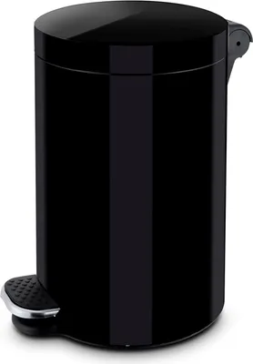 Produktbild von Alda Treteimer Mülleimer 20 L Abfall-Eimer Papierkorb F613A schwarz