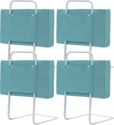 Produktbild von Yakimz Bettgitter Bettschutzgitter 50cm Rausfallschutz für Kinder Höhenverstellbar Kinderbettgitter für Bett 5-Loch Verstellbare Seitenschutz 4 Stück grün
