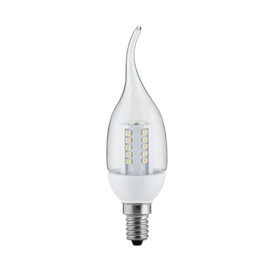 Produktbild von Paulmann LED Leuchtmittel Windstoß Kerze 2W = 17W E14 klar Corn warmweiß 3000K
