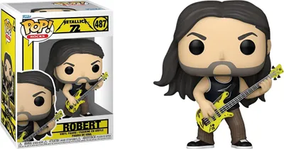 Produktbild von FUNKO POP! Vinyl Figur Music Rocks Metallica Robert 72 Seasons 487