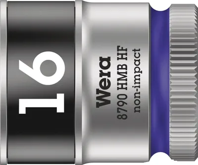 Obrázok produktu pre Wera 8790 HMB HF, Chróm-vanádová oceľ (Cr-V), 9,53 mm (0.375"), 1 kusov, Česká republika, 29 mm, 2,42 cm