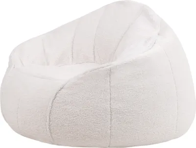Produktbild von icon Sitzsack Sessel Bean Bag Riviera, Xl Sitzsack Erwachsene mit Füllung Für Das Wohnzimmer, Riesensitzsack Flauschig Sherpa - Hergestellt in Deutschland
