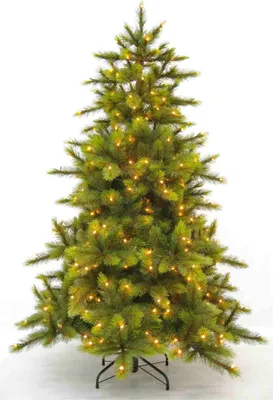 Produktbild von Triumph Tree Künstliche Weihnachtsbaum Wyoming - 127x127x185 cm - PVC - Grün