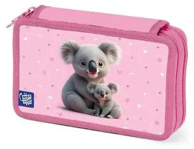 Image de Boîte de rangement à deux niveaux - motif koala - MFP