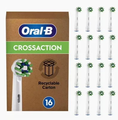Produktbild von Oral-B Aufsteckbürsten Pro CrossAction  Oral B 16er FFU