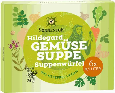 Immagine prodotto di Hildegard - Cubetti di zuppa di verdure 6x10g