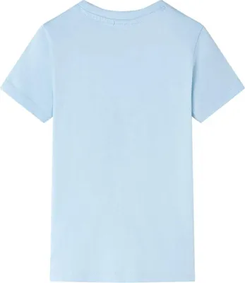 Produktbild von vidaXL Kinder-T-Shirt Hellblau 128