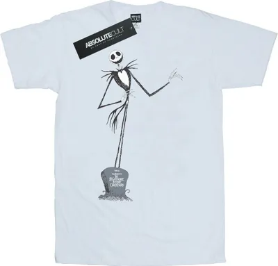 Produktbild von Disney - "Nightmare Before Christmas" T-Shirt für Damen BI41423 (XXL) (Weiß)