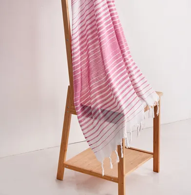 Produktbild von Mijolnir, Golge - Fuchsia, Strandtuch, Fuchsie, 100% BAUMWOLLE, 90 x 180 cm