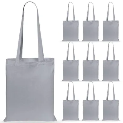Produktbild von eBuyGB Umhängetasche, natürlich, umweltfreundlich, Baumwolle, Einkaufstasche, id