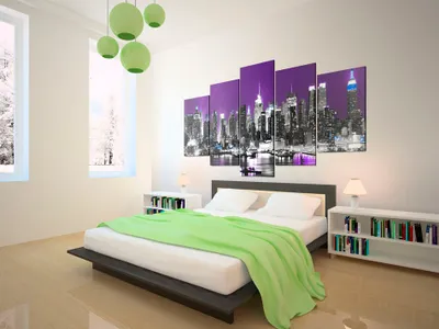 Zdjęcie produktu dla Obraz akustyczny Nowy Jork 200x100 cm obrazy pianka akustyczna wysokowydajny pochłaniacz dźwięku izolacja akustyczna płótno 5 szt obraz ścienny akustyka pomieszczenia izolacja akustyczna 030111-6
