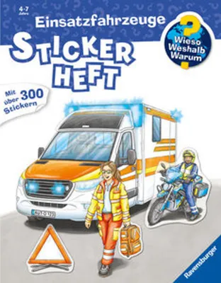 Image de Wieso? Weshalb? Warum? Stickerheft: Einsatzfahrzeuge