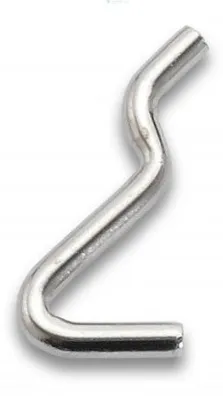 Obrázok produktu pre ZÁVESNÝ HÁK PRE PERFOROVANÝ PANEL TYPU „Č. 2“ 15 x 42 mm