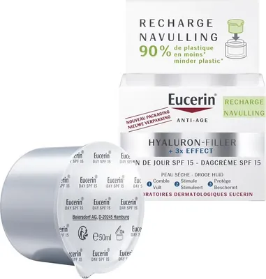 Obrázok produktu pre Eucerin Hyaluron-Filler + 3x Effect denný krém SPF15 - náplň