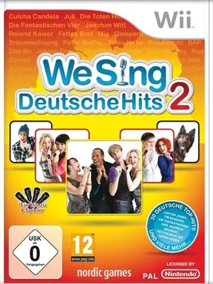 Produktbild von We Sing Deutsche Hits 2 Wii + 2 Micros