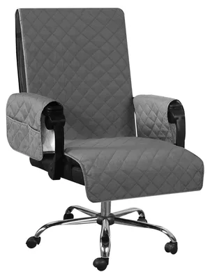 Produktbild von Recliner-Stoelhoes mit Armlehnen und Aufbewahrungstaschen Grau