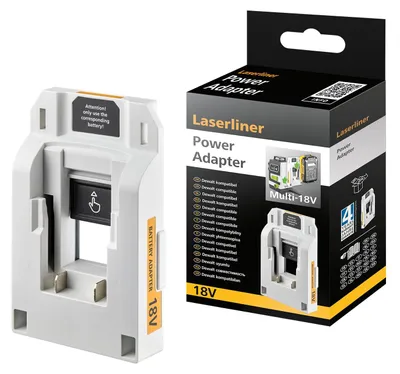 Produktbild von DeWalt PowerAdapter Multi-18V für Laserliner, 18 Volt, Adapter, Zubehör