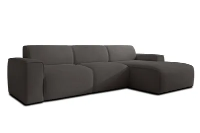 Produktbild von AX LIVING Couch Sofa L Form Didim mini Grau 310 cm breit, stilvoll R