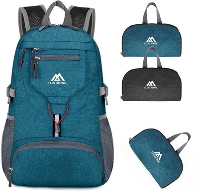 Immagine prodotto di Zaino da trekking pieghevole da 20 litri, ultraleggero, impermeabile, unisex, pieghevole, ideale per attività all'aperto, ciclismo e trekking