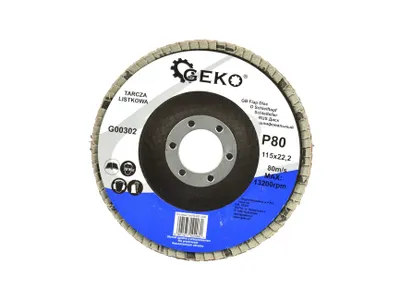 Obrázok produktu pre Brúsny lamelový kotúč 115mm P80 00383