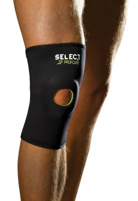 Image de SELECT Genouillère avec soutien rotulien noir XL