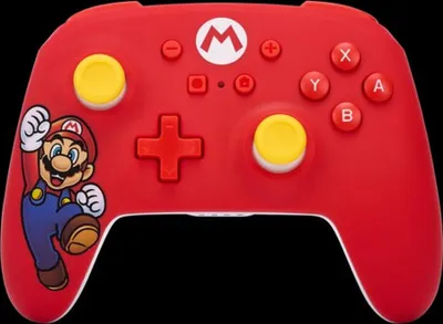 Zdjęcie produktu dla PowerA NSGP0012-01 Kontroler do gier czerwony Bluetooth Gamepad analogowy Nintendo Switch, Nintendo Switch Lite, Nintendo Switch OLED