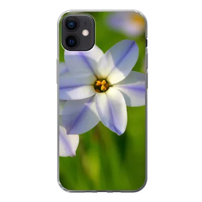 Produktbild von MuchoWow® Handyhülle Schutzhülle Hülle für iPhone 12 mini Blumen - Garten - Lila Silikon Softcase Handy Hülle - Bild