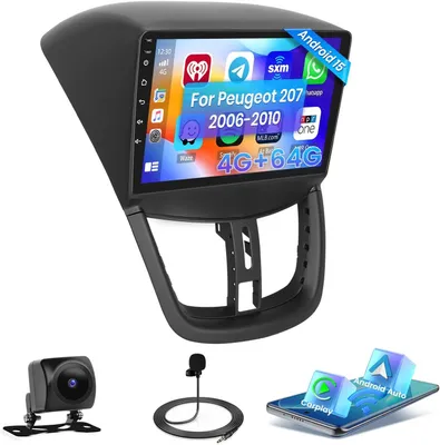 Zdjęcie produktu dla Radio samochodowe - Radio samochodowe 1-DIN - Radio multimedialne - Radio z DAB+ - System Android 15