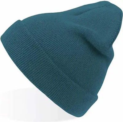 Produktbild von Atlantis WIND | Herren Winter Beanie mit Bündchen - Farbe: Fuchsia Fluo - Größe: One Size
