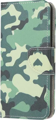 Produktbild von Motorola Moto E7 Hülle - Coverup Klapphülle - Camouflage