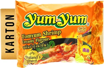 Produktbild von Yum Yum Nudeln Tom Yum Creamy 30x70g