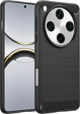 Produktbild von imoshion Brushed Back Cover Oppo Find X8 Pro - Schwarz