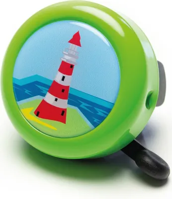 Produktbild von Reich Motivglocke Leuchtturm 55 mm kiwigrün, grün