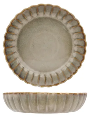 Produktbild von Cosy & Trendy Tiefe Teller / Pastateller - Astera Pearl Beige - ø 22 cm - 4 Stück